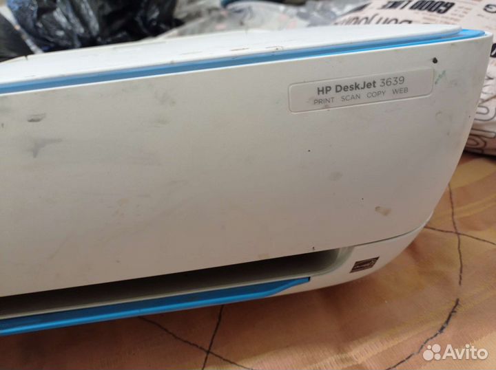 Принтер hp 3639 цветной с сканером