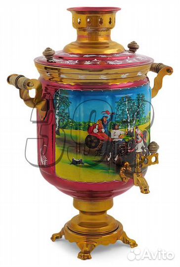 Самовар электрический Тройка лето банка (10 (2607)