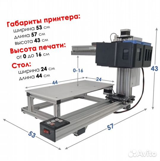 Пищевой планшетный принтер 