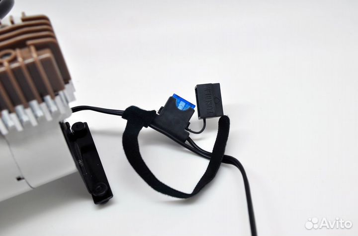 Компрессор автомобильный с светодиодным фонарем 4 LED 7 Атм. 30 л/мин. 12 А. 3 м. 12 В. сумка К50LED