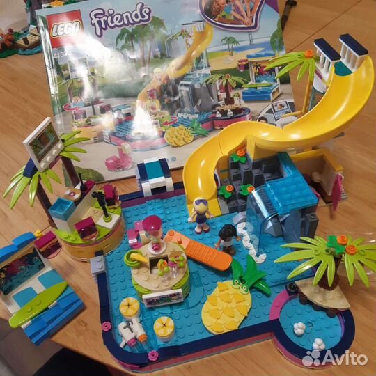 Lego френдс оригинал вечеринка у бассейна 41374