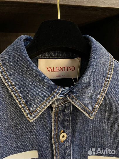 Джинсовая рубашка Valentino