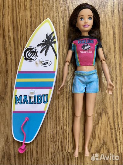 Кукла Барби сёрфинг