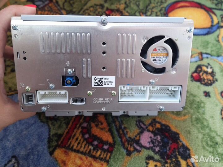 Штатная навигационная система на киа Соренто Прайм