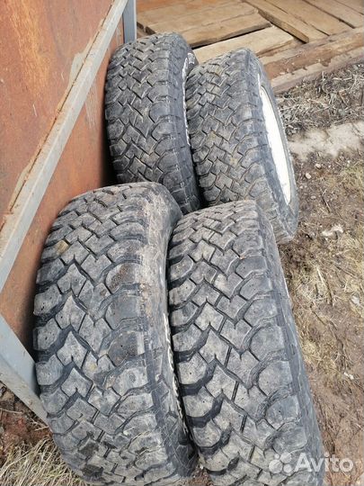 Грязевые колеса на ниву r15