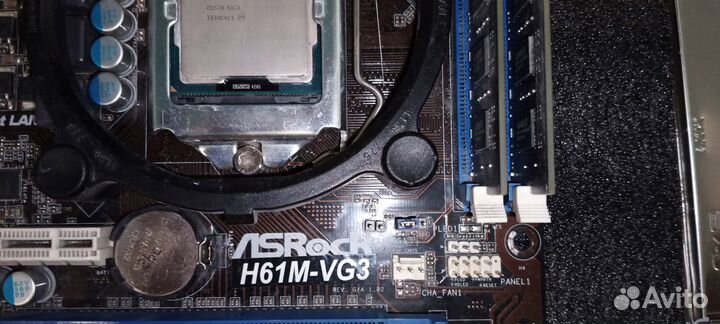 Комплект LGA1155: 1270v2 + 16 гб RAM + Motherboard