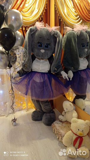 Рост. кук.мишка умка, панда, мишка Тедди и зайка