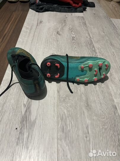 Бутсы nike mercurialx cr7 с высоким носком