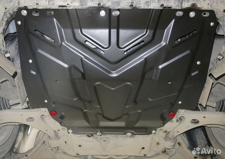 Установка металлической защиты (двигателя, кпп, рк