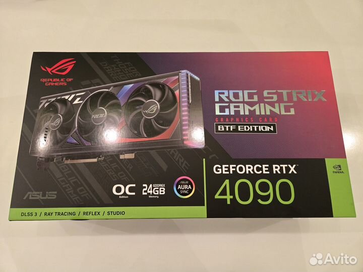 RTX 4090 Asus Strix OC / Btf / Запечатана / Обмен