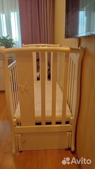 Детская кроватка Можга Красная Звезда 