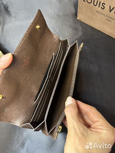 Luis vuitton кошелек оригинал