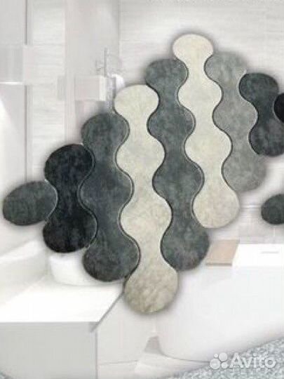 Набор ковриков в ванную комнату Турция новые