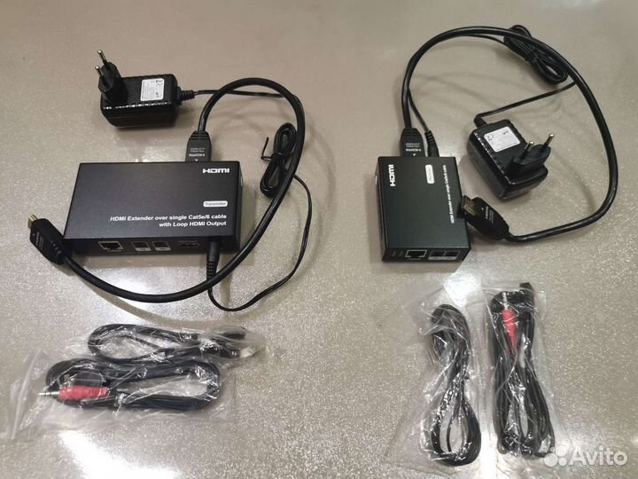 Удлиннитель hdmi irda по витой паре