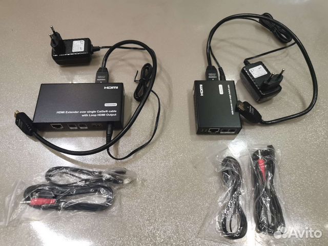 Удлиннитель hdmi irda по витой паре