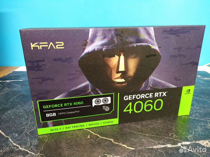 KFA2 RTX 4060 8Gb новая, гарантия 3 года