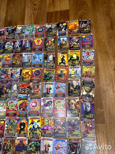 Карточки человек паук герои и злодеи