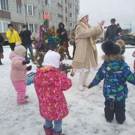 Зимний костюм для девочки