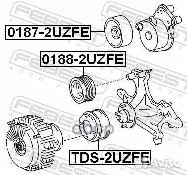 Ролик обводной Lexus LS400/430 90/GS430 00