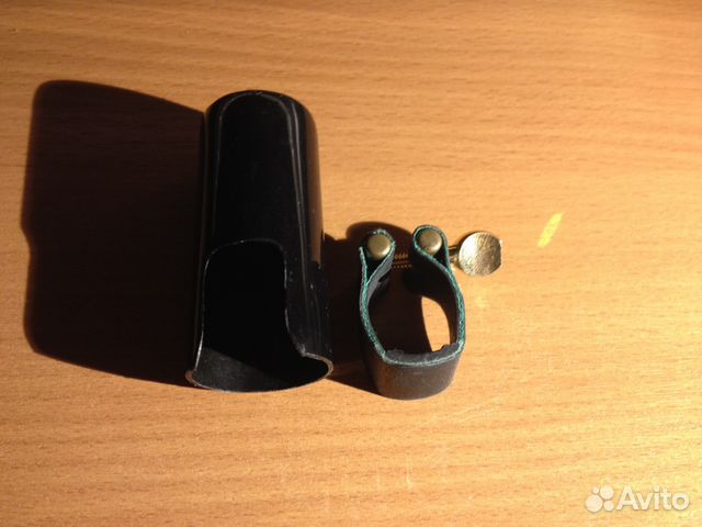 Кожаная лигатура машинка для саксофона сопрано