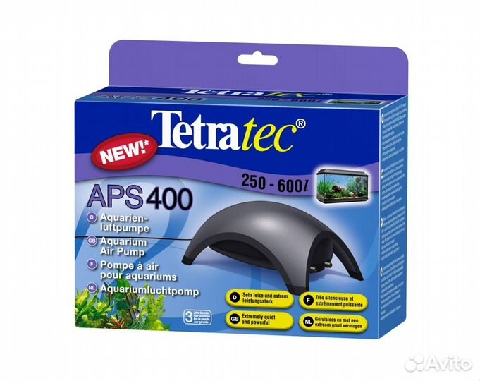 Tetra Tec APS 400 компрессор для аквариумов 250-60