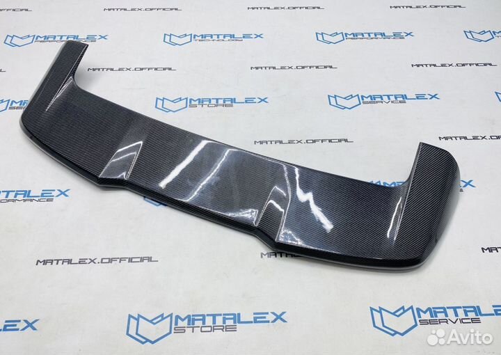Спойлер на крышу BMW X5 G05 F95, карбон
