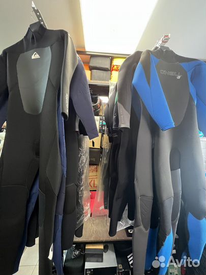 Гидрокостюмы новые и б/у в наличии