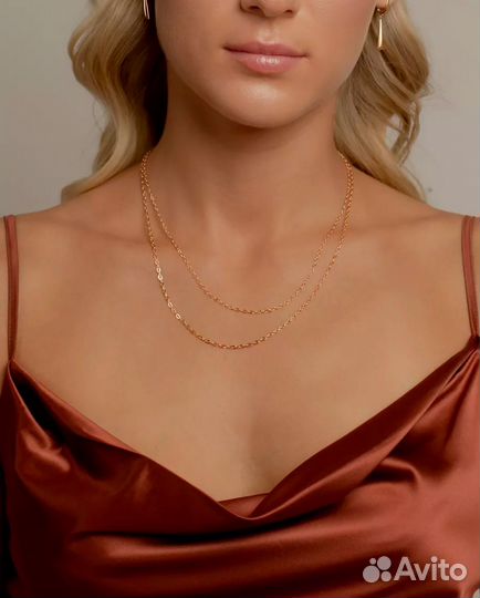 Золотая цепь якорная 45 см