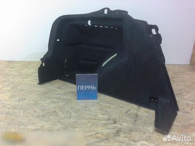 Обшивка багажника Skoda Rapid 2013