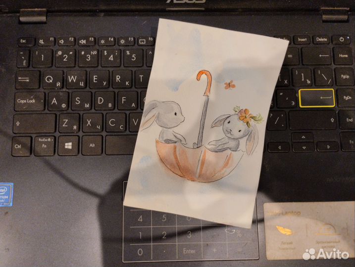 Открытки ручной работы акварель