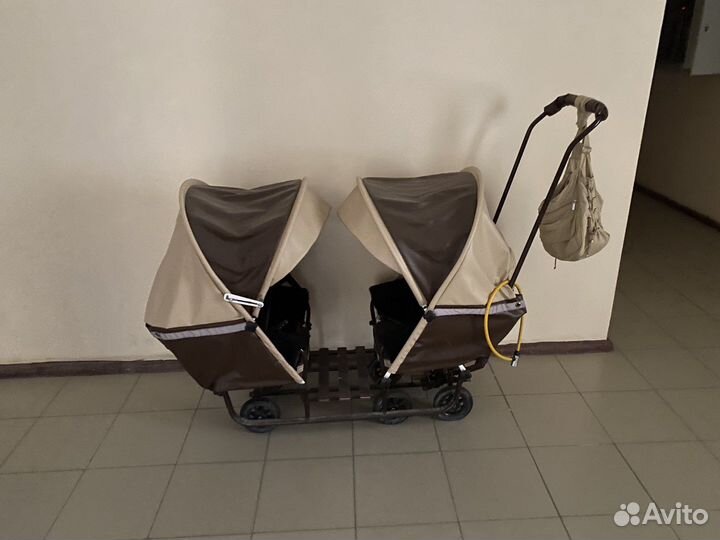 Сани зимние для двойни / погодок