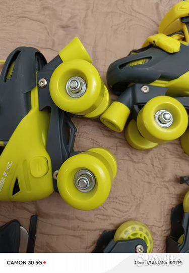 Ролики детские на 4 колесах