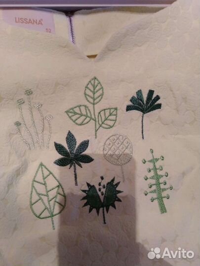 Костюм с юбкой 50-52р летний х/ б