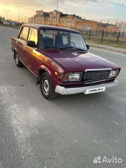 ВАЗ 2107 1.5 МТ, 1995, 134 000 км