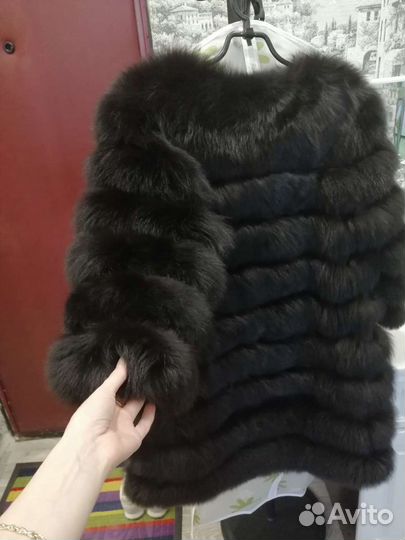Шуба трансформер из песца