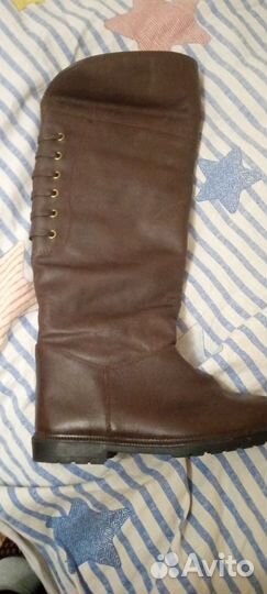 Сапоги ботфорты