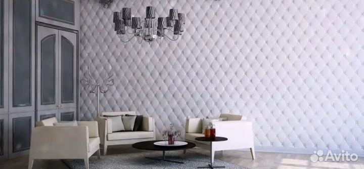 Гипсовые 3D панели