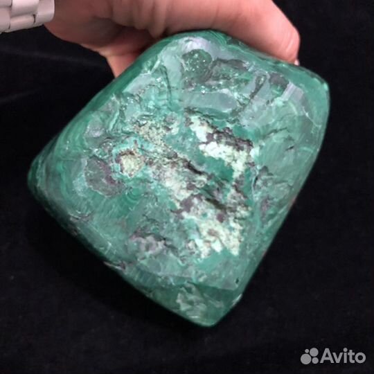 Малахитовая пепельница