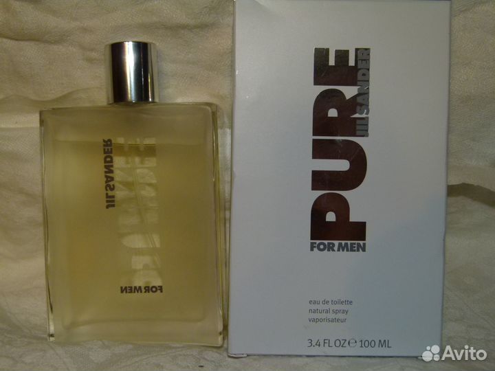 Jil Sander Pure for men 100 ml