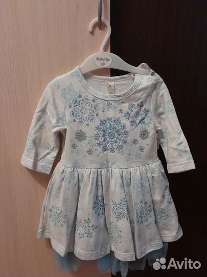 Платье для девочки 92