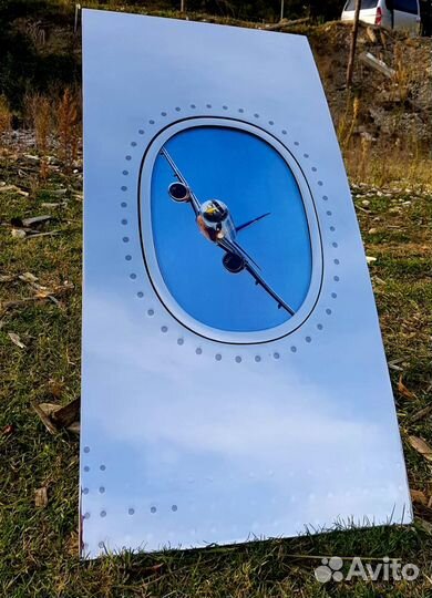 Боинг-777, фрагмент обшивки самолета