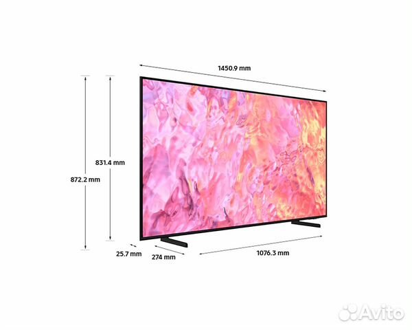 Телевизор Samsung QE65Q60C (2023 PCT/ EAC) объявление продам