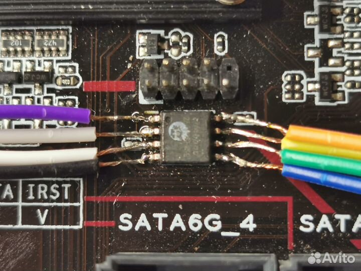 Программатор CH341a eeprom flash bios
