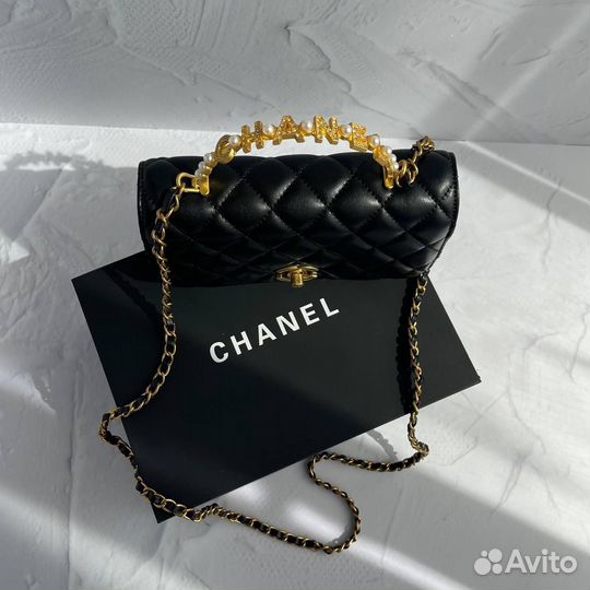 Сумка chanel, натуральная кожа, 3 цвета