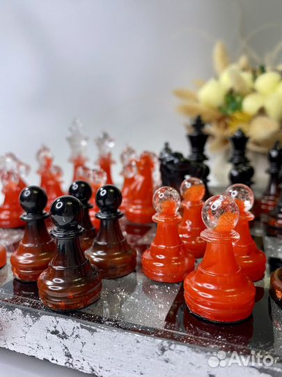 Шахматные фигуры набор с шашками