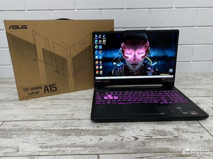 Игровой ноутбук Asus TUF Gaming A15 Ryzen 5 4600h
