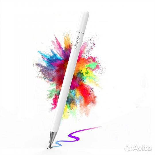 Стилус Earldom, ET-P1, для рисования, цвет: белый