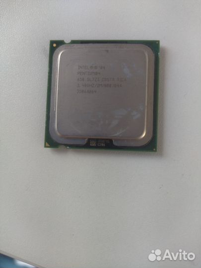 Продам процессор intel pentium 4