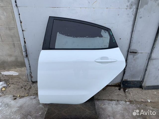 Дверь задняя левая Kia Rio 3 Оригинал 2011-2017Г