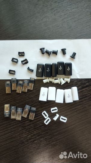 5-ти контактный разъем Micro USB 8mm